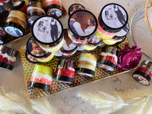 Load image into Gallery viewer, Custom Topper Mini Cake Jars (12 Ct)