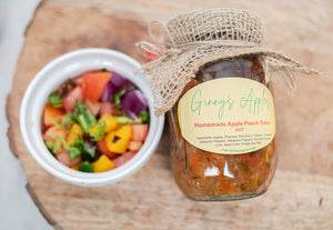 Ginny's Apples Apple Peach Salsa - HOT