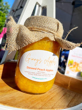 Load image into Gallery viewer, Ginny's Stewed Peach Apples (Seasonal) 16 oz Jar
