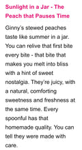 Load image into Gallery viewer, Ginny's Stewed Peach Apples (Seasonal) 16 oz Jar
